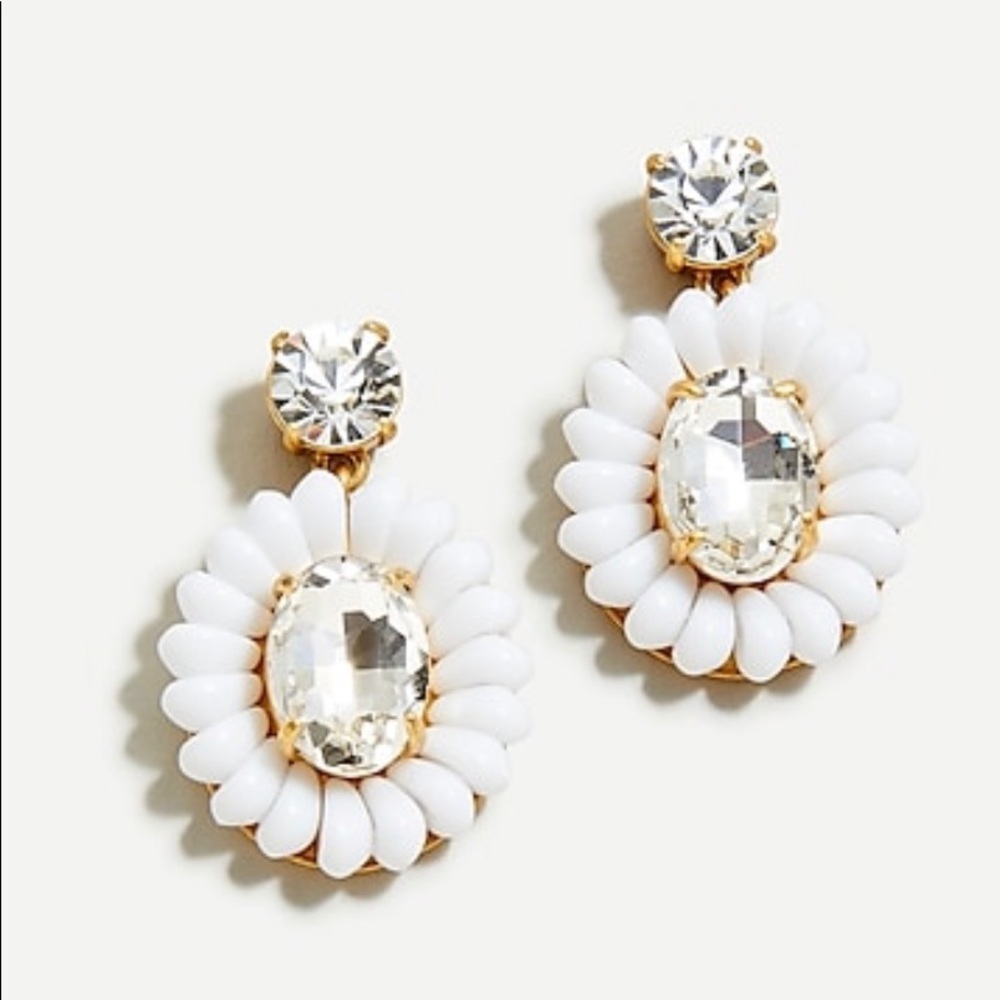 J Crew Resin Beaded Earrings